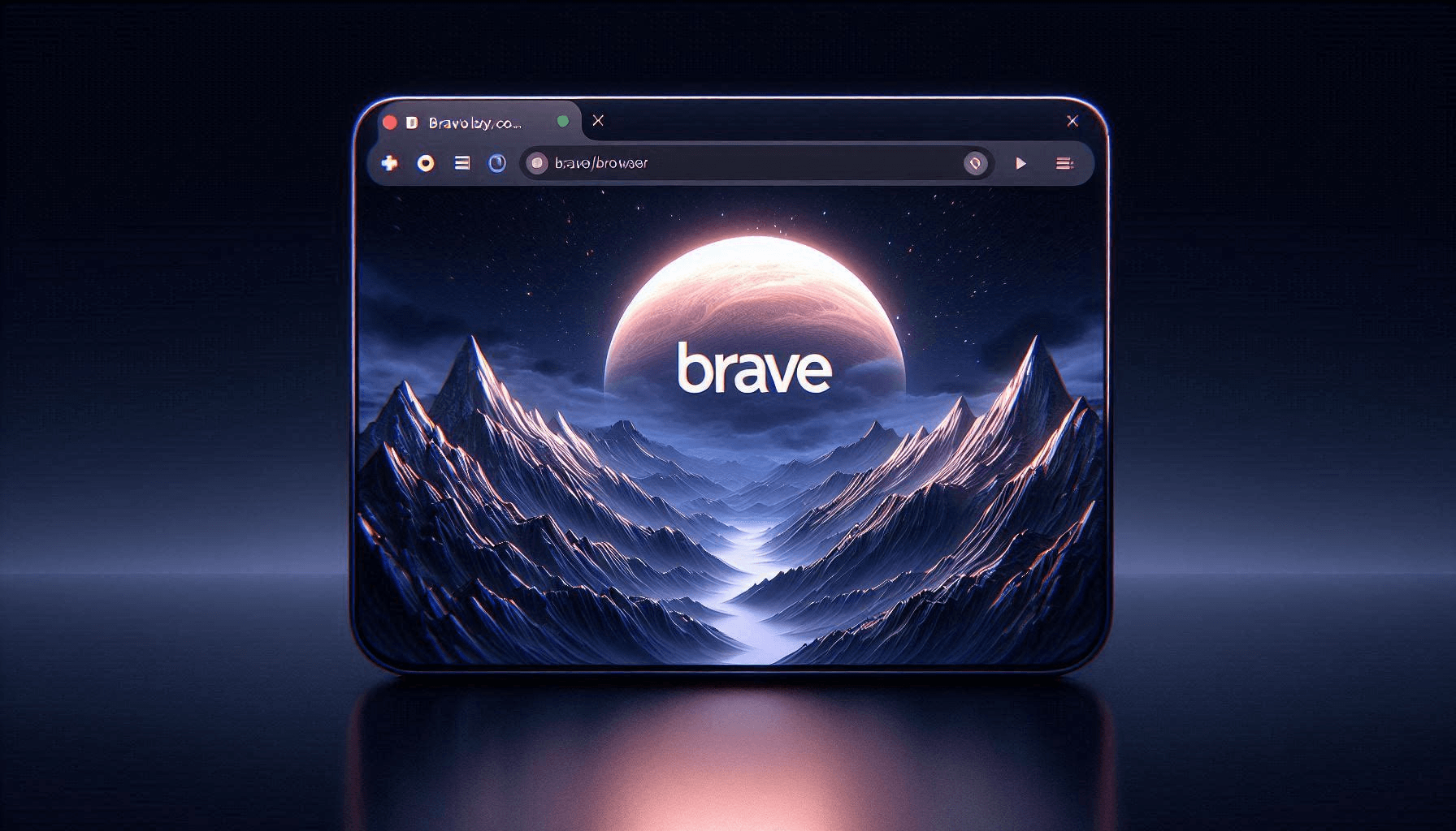 Brave Nightly Icon